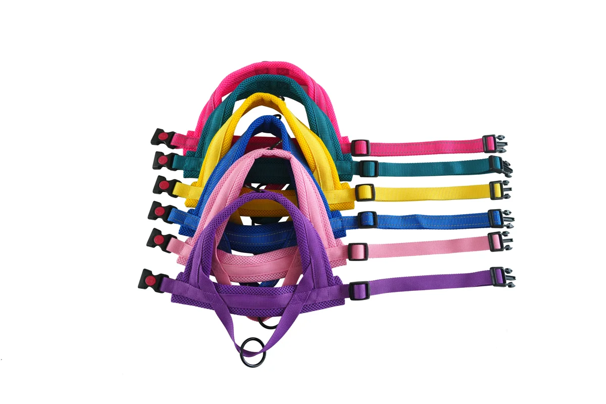 Reflective dog harness suppliers escape proof 5-point adjustable walking harness